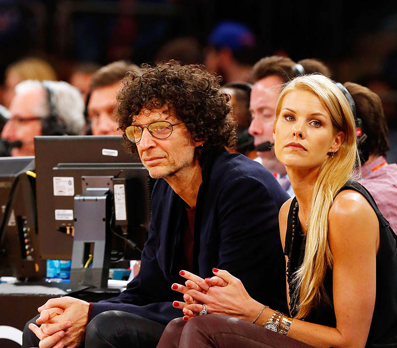 Howard Stern moans that black NBA players hug black celebrities courtside  and NOT him