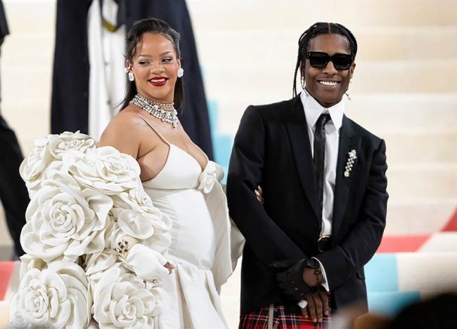 A$AP Rocky was denied entry to the Met Gala, so he jumped a barricade ...