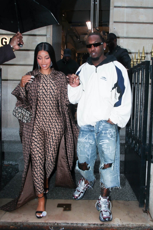 Photos: Cardi B & Offset Go On Shopping Spree Amid Cheating Drama