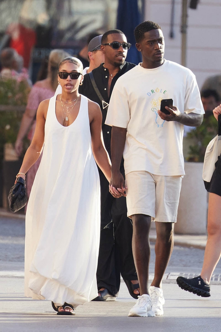 Saint-Tropez, FRANCE – Damson Idris, accompanied by girlfriend Lori ...