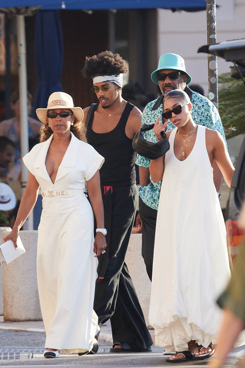 Saint-Tropez, FRANCE – Damson Idris, accompanied by girlfriend Lori ...