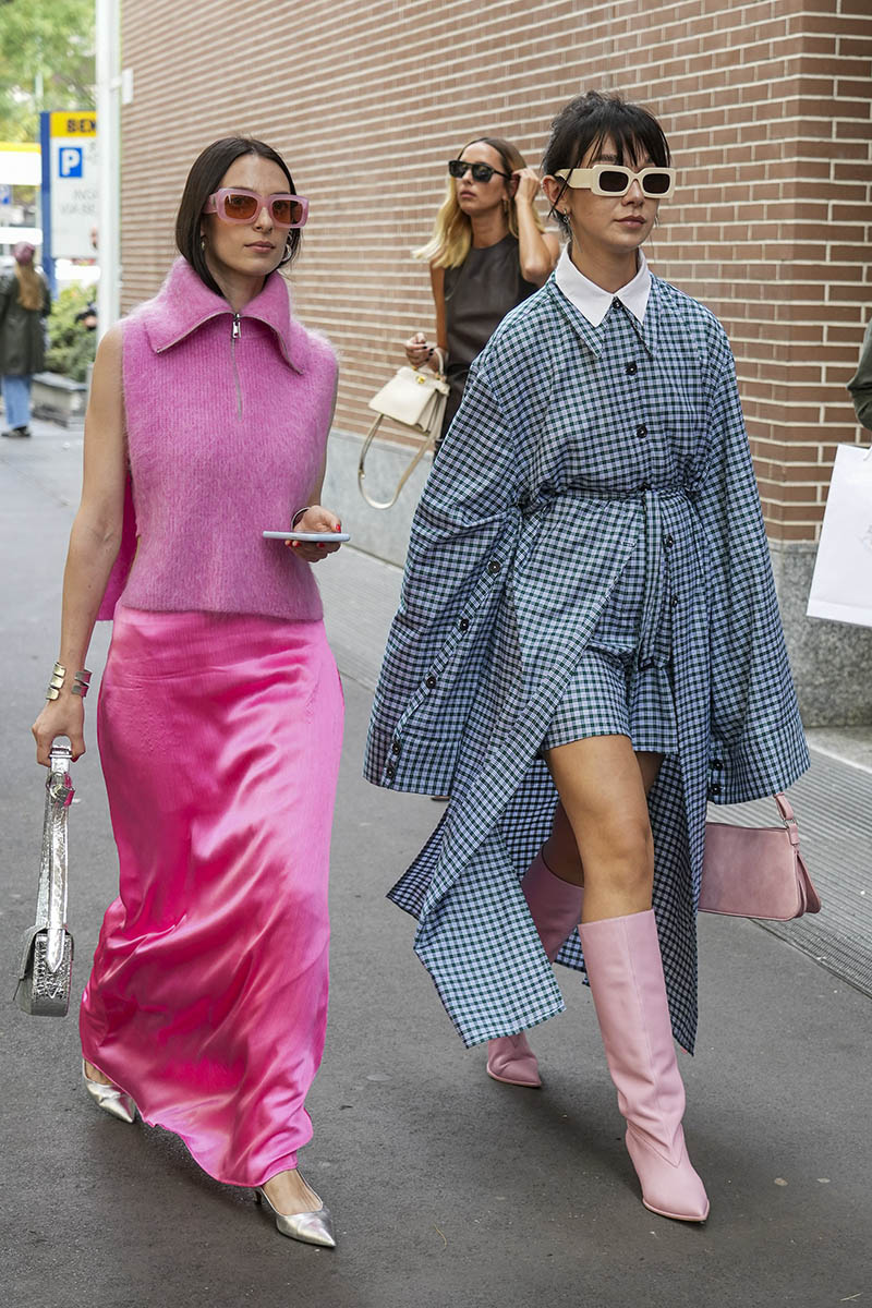 Fashion: Street Style at Milan Fashion Week 2023 outside of the Fendi ...