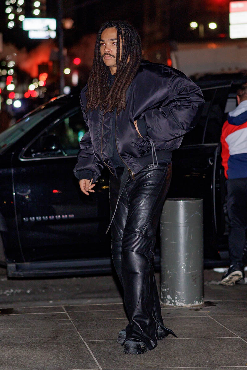New York, NY – Model and actor Luka Sabbat is spotted enjoying the high ...