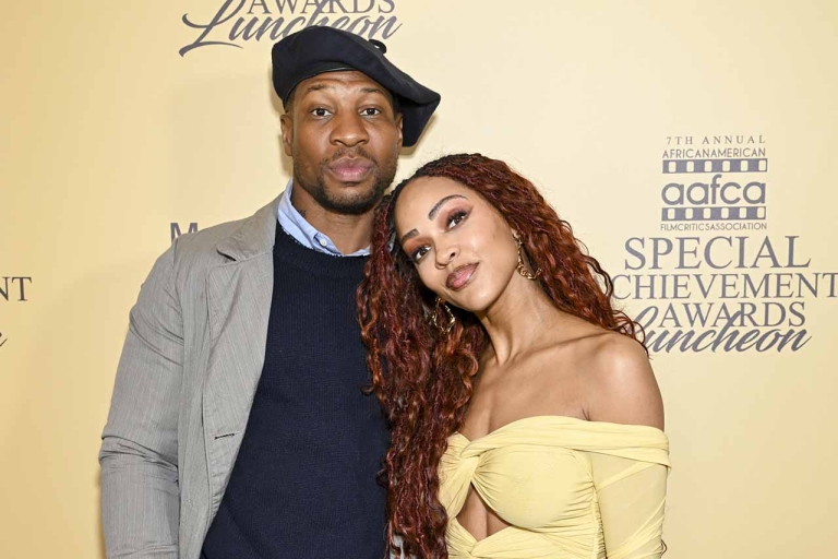 Jonathan Majors And Meagan Good: 'We're In Love' | Sandra Rose