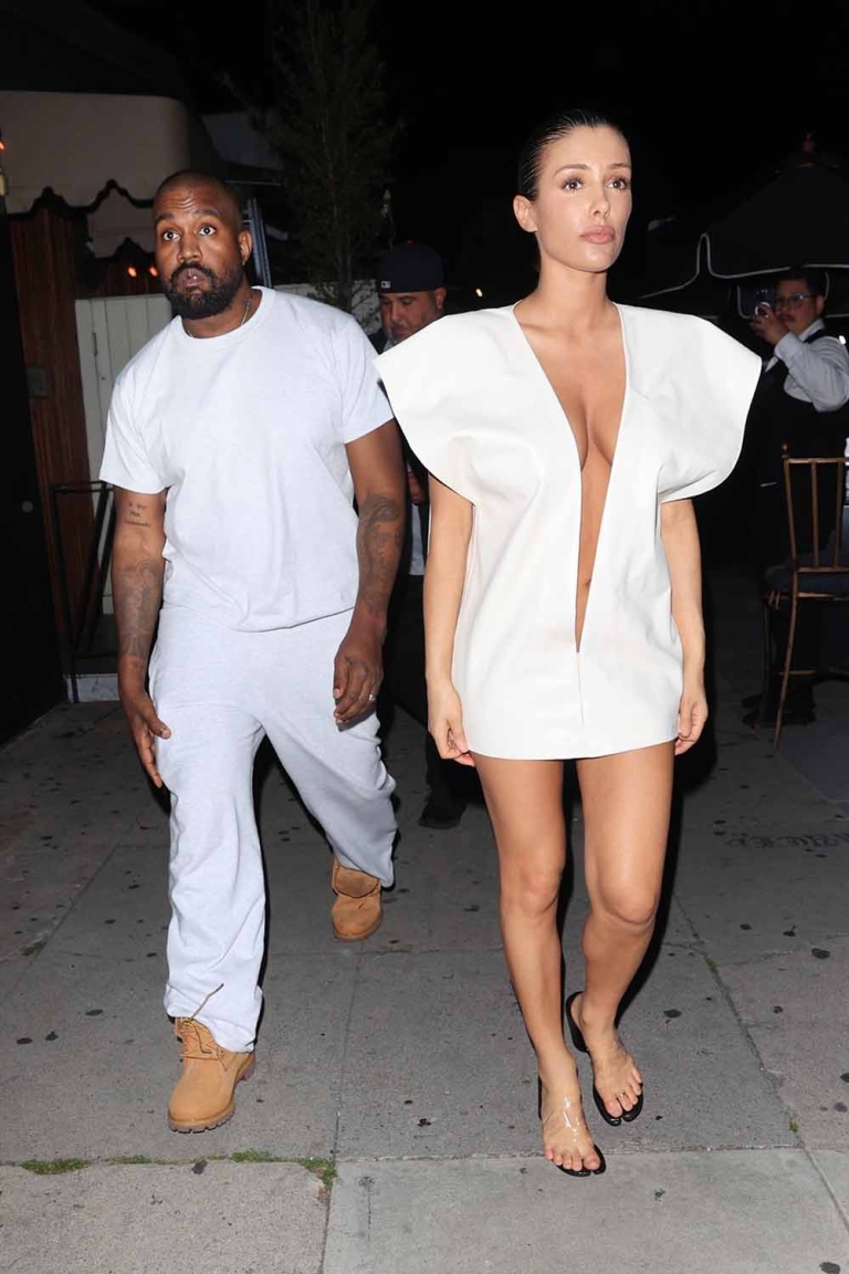 West Hollywood, CA – Kanye West & wife Bianca Censori leaving Ty Dolla ...