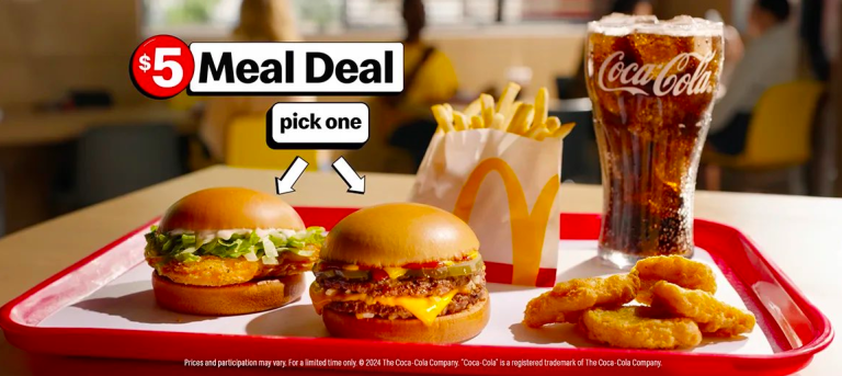 McDonald’s Debuts $5 Value Meal to Lure Customers Back