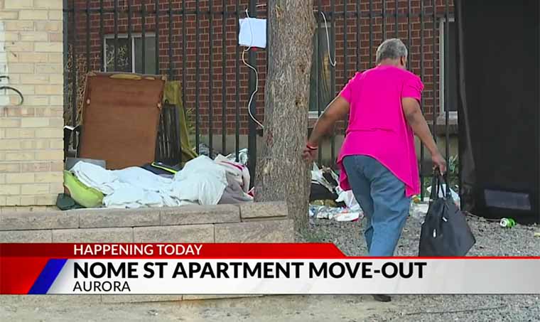 Did Venezuelan gangs take over apartment complex and kick Black people out?