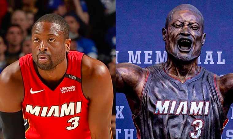 Dwyane Wade’s Bronze Statue Sparks Internet Memes – Sandra Rose