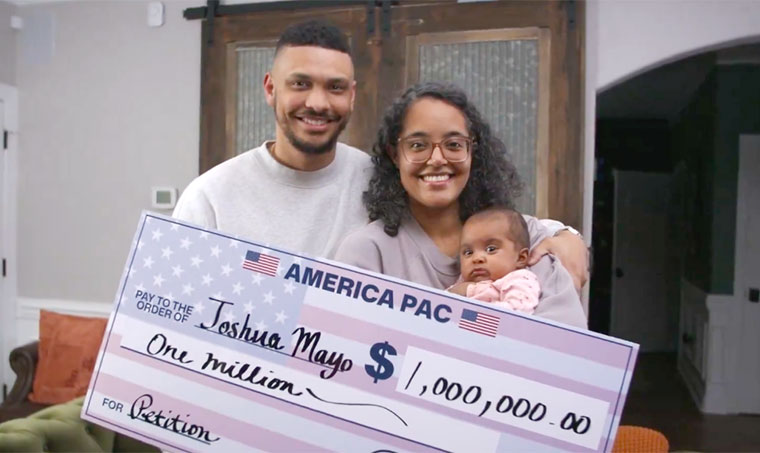 North Carolina man wins $1 million for signing Elon Musk’s petition