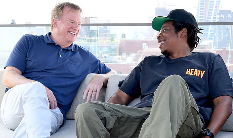 NFL Commissioner Roger Goodell says Jay-Z’s job is safe amid r*pe allegations: ‘Our relationship is not changing’