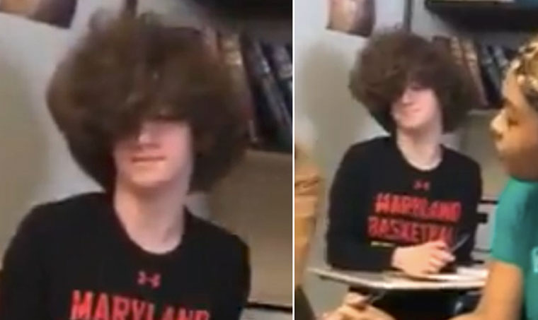 Teen’s perfect afro goes viral on social media (NSFW Video)