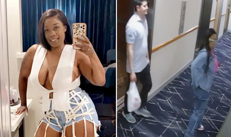 New image shows Super Bowl reporter in final moments outside hotel room