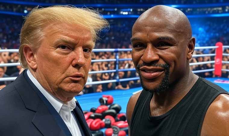 Floyd Mayweather says Trump is ‘the best president we’ve ever had’