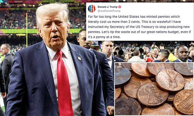 Trump Follows Elon Musk’s Advice. Orders Treasury Dept. to Stop Making Pennies