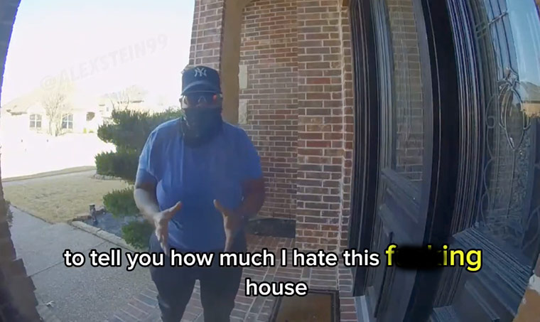 Amazon driver’s unhinged rant goes viral. ‘I hate this f***ing house!’