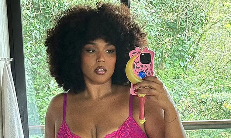 Lizzo Shares Photos Promoting the Cellulite Movement