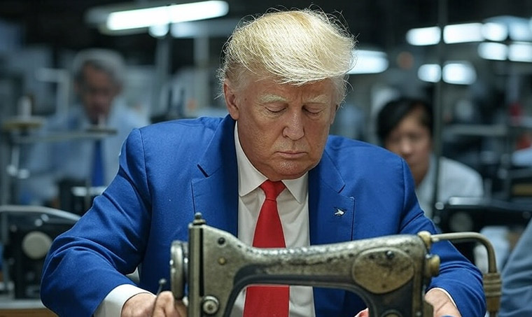 China pokes fun at Trump’s tariffs with AI video showing Americans in sweat shops