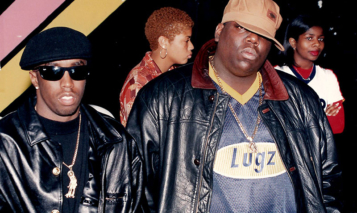 Sean Combs and Biggie Smalls party in Atlanta, Georgia in 1995. Photo by Sandra Rose/Sandrarose.com