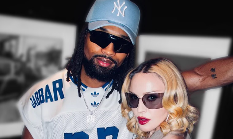 Try not to be jealous when you see Madonna’s latest boytoy Akeem Morris