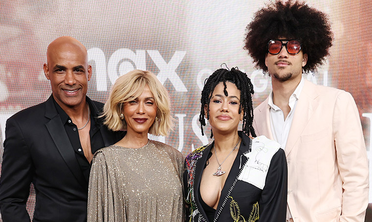 Celebrity Kids: Boris Kodjoe and Nicole Ari Parker with their children
