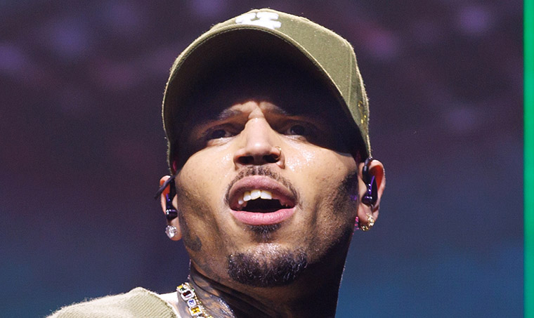 Chris Brown’s bodyguard spotted shopping for singer’s court appearances
