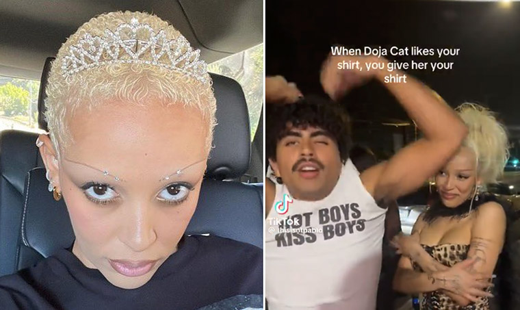 Doja Cat Humiliates Fan Who Gave Her the Shirt Off His Back