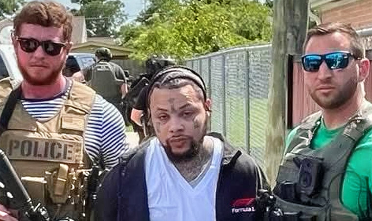 Antoine Massey was hiding out in Airbnb surrounded by privacy fence