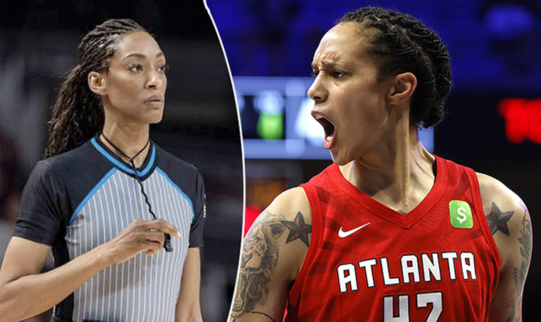 Atlanta Dream Star Brittney Griner Ejected for Bumping Female Official
