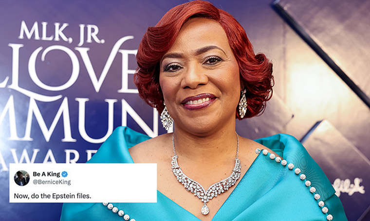 Bernice King issues statement After Trump released thousands of MLK documents: ‘Now, do the Epstein files’