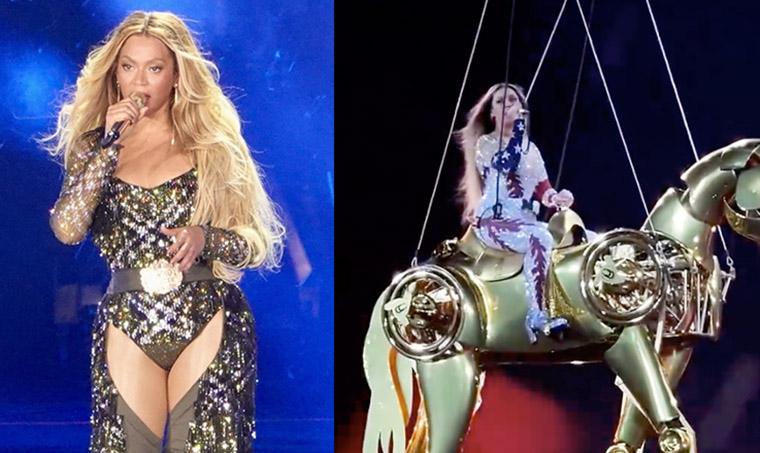 Beyoncé Debuts Flying Horse at Atlanta Concert, Sending Fans Into a Frenzy