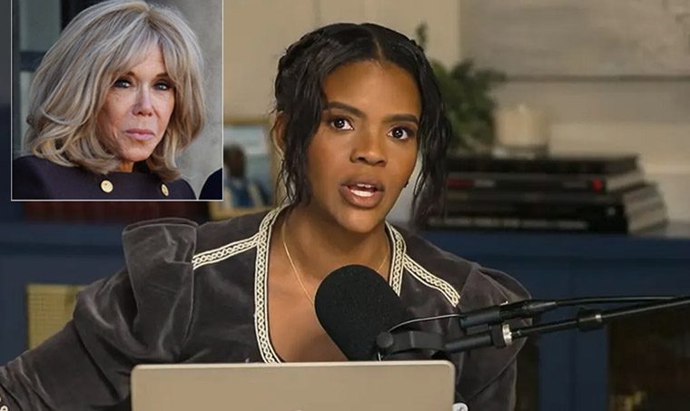 Candace Owens says they’ll fake Brigitte Macron’s death to conceal that she’s a man
