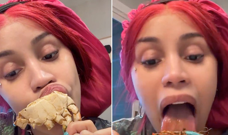 Cardi B’s Fans Appalled by Her Underage S*x Confession While Eating Crabs