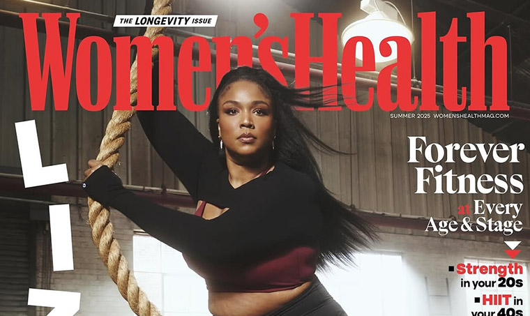 Lizzo Covers Women’s Health Magazine Summer 2025 Issue