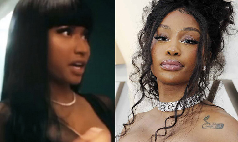 Nicki Minaj calls SZA a ‘yodeling fool’ in another online rant