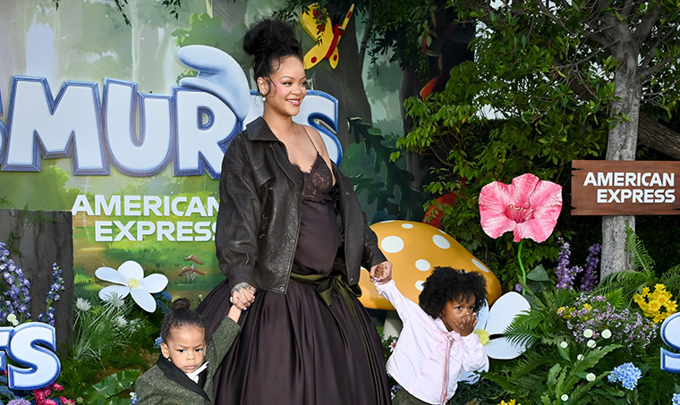 Photos: Rihanna, Riot Rose and RZA Attend ‘Smurfs’ Los Angeles Premiere
