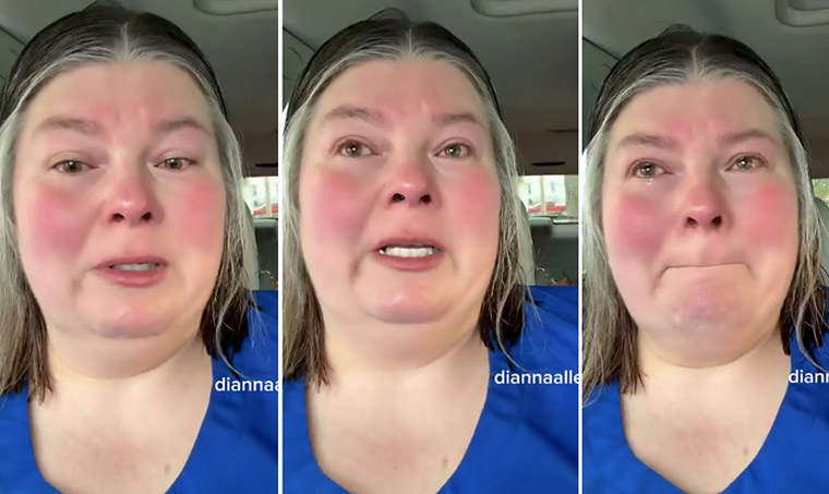 TikTok user cries because she can’t afford to pay for groceries or gas