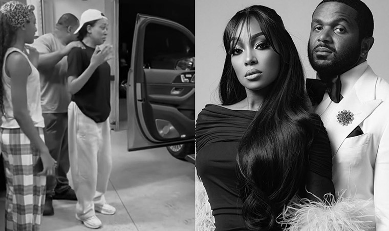 Monica is overcome with emotion as Anthony surprises her with Maybach SUV