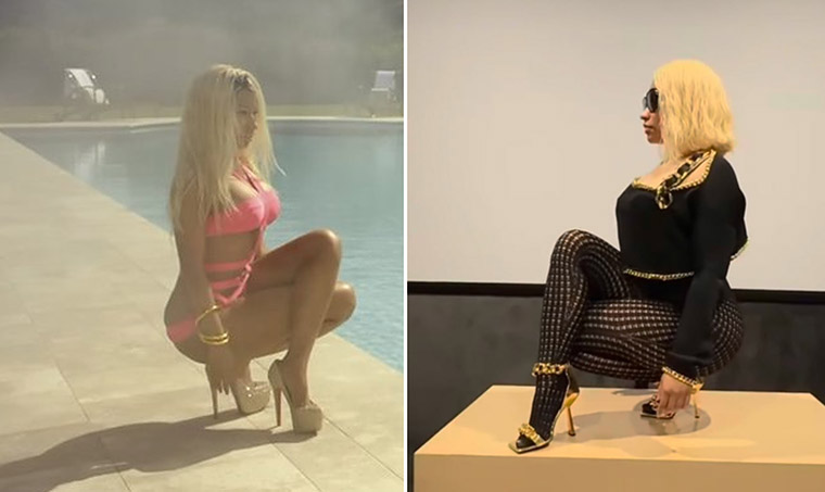 Nicki Minaj Demonstrates the Correct Way to Do Her Viral Pose