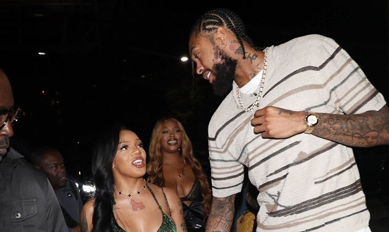 GloRilla and Brandon Ingram Celebrate Labor Day in Los Angeles