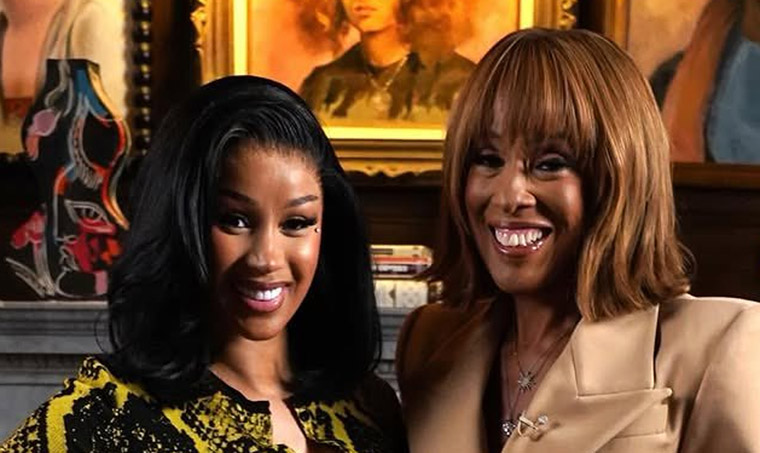 Pregnant Cardi B Talks ‘Drama’ with Gayle King. ‘I Was Voted Most Dramatic in High School’