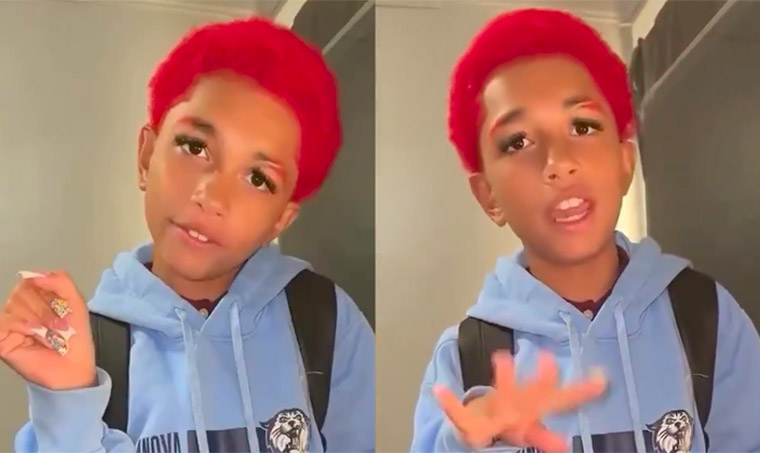 Woman reacts to ‘hateful’ comments mocking her 13-year-old son for living his truth