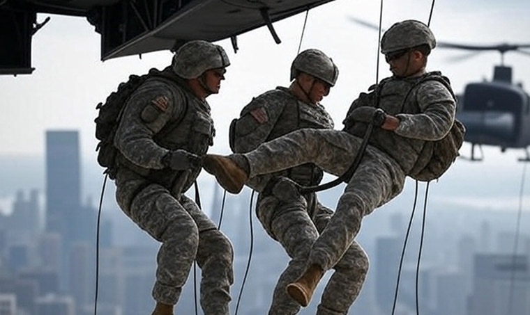 Chicago Residents Under Siege, ICE Agents Descend from Black Hawk Helicopters