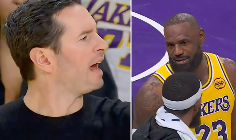 LeBron James disrespects head coach JJ Redick during game: “Absolutely disgusting and disgraceful”