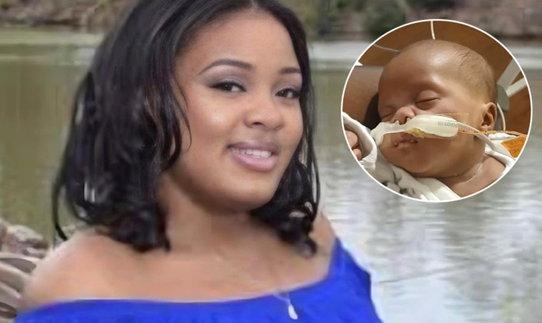 Family of Adriana Smith, who was kept on life support under Georgia’s anti-abortion law, asks for help to pay her baby’s medical bills