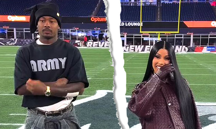 Cardi B Breaks Up with Stefon Diggs After Spending Christmas Alone with Her 4 Kids: ‘The Ghetto Always Finds Me’