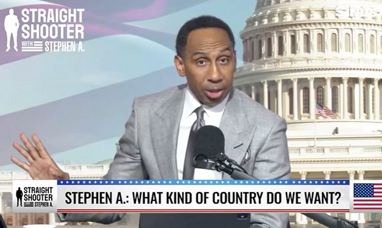 Stephen A. Smith says ICE agent who fatally shot woman in Minnesota was “completely justified”