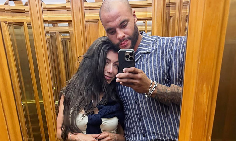 Dak Prescott’s fiancée: “This had nothing to do with a prenup”
