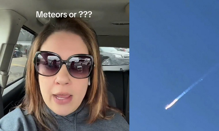 Army Veteran says we’re being lied to about those meteors