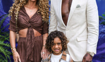 Jena Frumes, Jason Derulo and their son, Jason, at the Los Angeles Premiere Of Netflix’s Swapped held at the Netflix Tudum Theater on April 26, 2026 in Hollywood, Los Angeles, California. Photo credit: Image Press Agency / MEGA