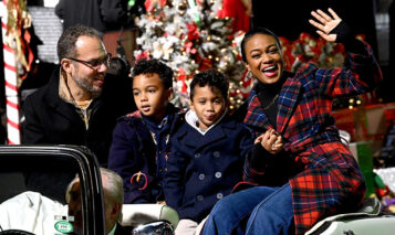 HOLLYWOOD, CALIFORNIA – NOVEMBER 26: Tatyana Ali rides in the 91st Hollywood Christmas Parade held on November 26, 2023 in Hollywood, California. (Photo by Albert L. Ortega/Getty Images)